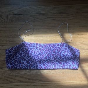 As I Am Cheetah Crop Top